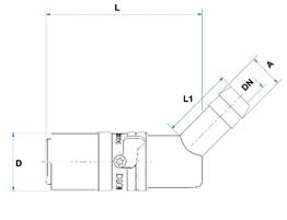 Safety Coupling, Type TS, 45°