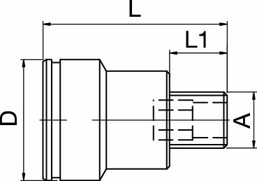 Connector Nipple, Male