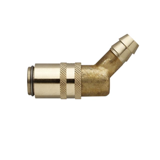 Coupling, 45° Hose Tail