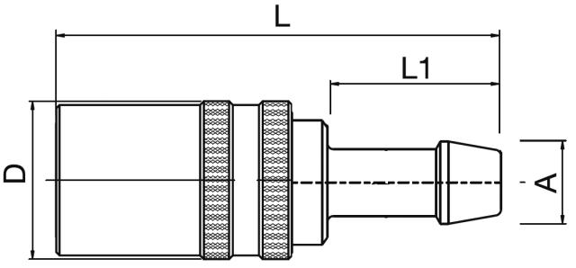 Straight Coupling - With Valve