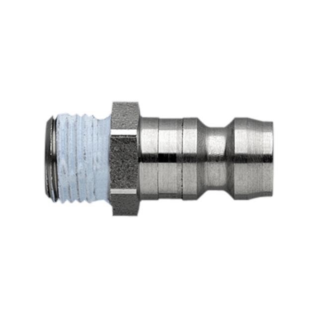 Connector nipple Male threaded INOX