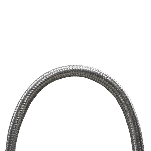 Hose, Viton, Stainless steel overbraid