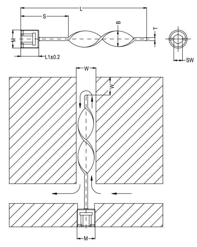 Spiral Blade Baffles