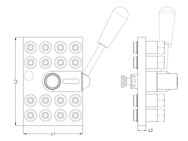 Multi Coupling Plate (Machine Side)