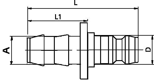 Nipple Push Lock, Straight