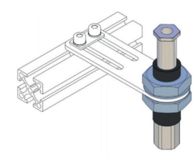 Telescopic Suspension Threaded Body (Rotative)